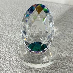 5/$35 Vintage The United Church Of Canada 75th Anniversary Crystal 1925-2000